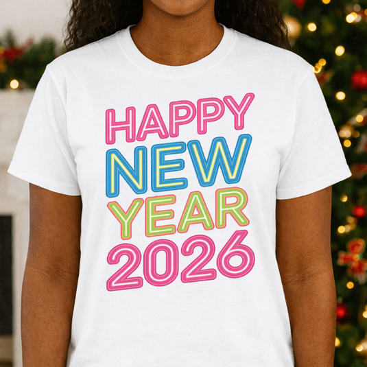 Happy New Year 2026 – New Years Premade DTF Transfer