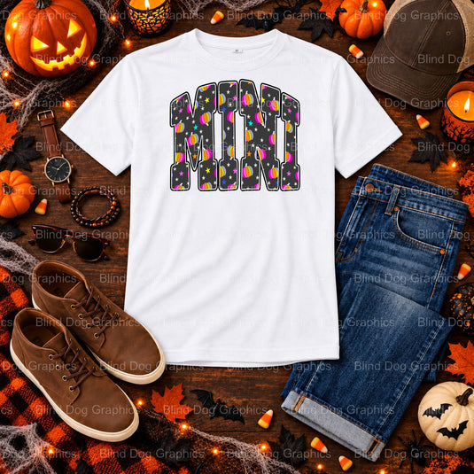 BOO – Halloween Premade DTF Transfer (view 1 of 2) – by Blind Dog Graphics – Premade Transfers – Halloween, DTF Transfers