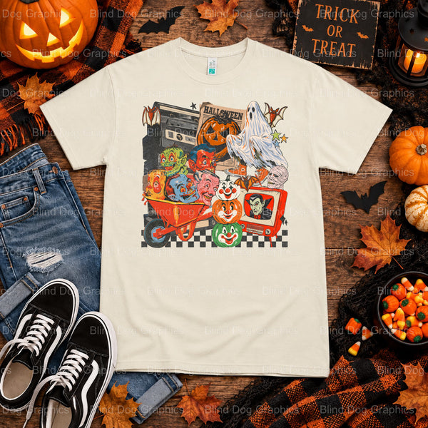 BOO – Halloween Premade DTF Transfer (view 1 of 2) – by Blind Dog Graphics – Premade Transfers – Halloween, DTF Transfers