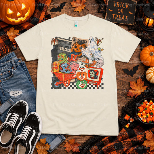 BOO – Halloween Premade DTF Transfer (view 1 of 2) – by Blind Dog Graphics – Premade Transfers – Halloween, DTF Transfers