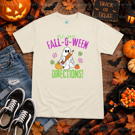 BOO – Halloween Premade DTF Transfer (view 1 of 2) – by Blind Dog Graphics – Premade Transfers – Halloween, DTF Transfers