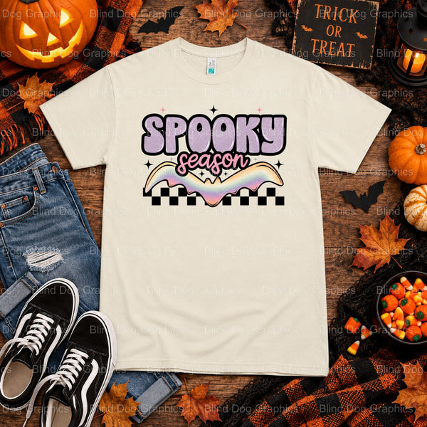 BOO – Halloween Premade DTF Transfer (view 1 of 2) – by Blind Dog Graphics – Premade Transfers – Halloween, DTF Transfers
