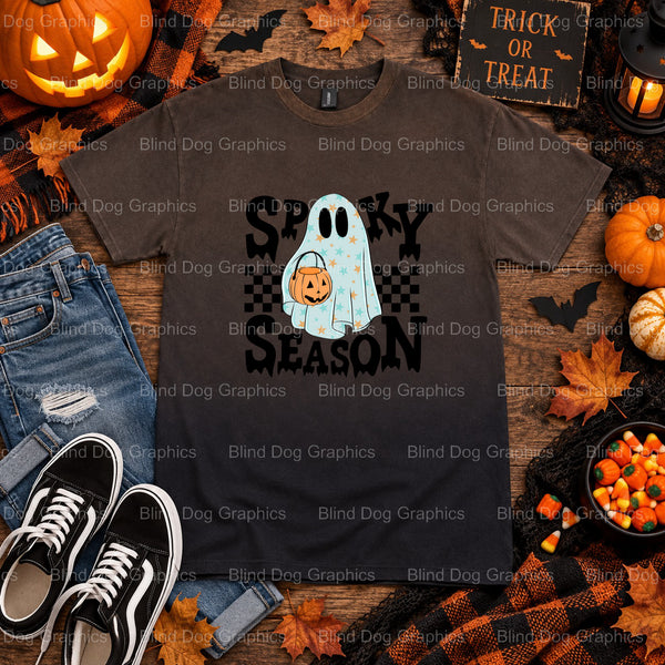 BOO! – Halloween Premade DTF Transfer (view 2 of 2) – by Blind Dog Graphics – Premade Transfers – Halloween, DTF Transfers