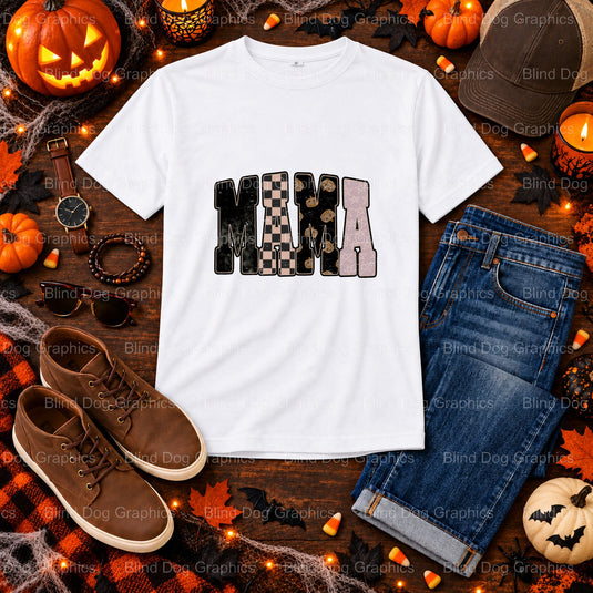 BOO – Halloween Premade DTF Transfer (view 2 of 2) – by Blind Dog Graphics – Premade Transfers – Halloween, DTF Transfers