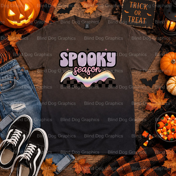 BOO – Halloween Premade DTF Transfer (view 2 of 2) – by Blind Dog Graphics – Premade Transfers – Halloween, DTF Transfers