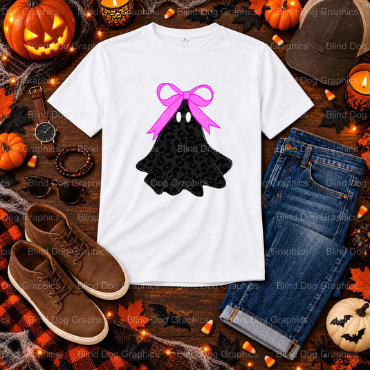 BOO Y'ALL – Halloween Premade DTF Transfer (view 2 of 2) – by Blind Dog Graphics – Premade Transfers – Halloween, DTF Tran...