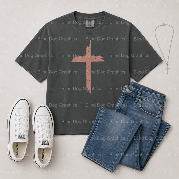 BUT GOD – Christian Premade DTF Transfer (view 1 of 2) – by Blind Dog Graphics – Premade Transfers – Christian, Faith