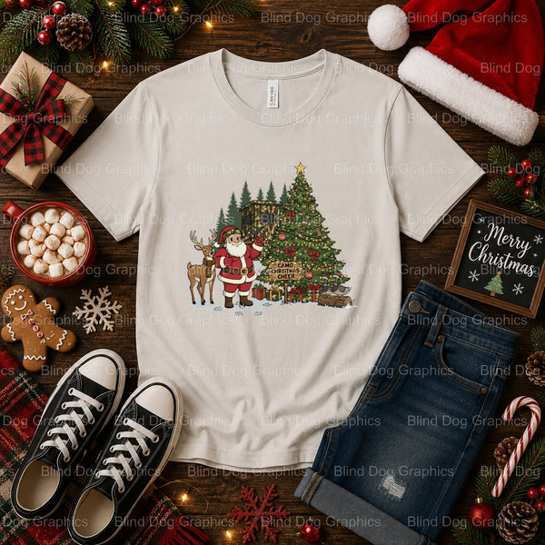CHRISTMAS CHEER – Christmas Premade DTF Transfer (view 1 of 2) – by Blind Dog Graphics – Premade Transfers – Christmas, Ho...