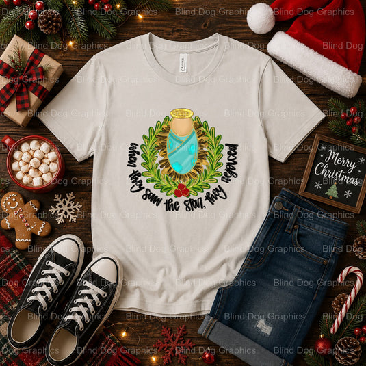 Christmas Tree Farm – Christmas Premade DTF Transfer (view 2 of 2) – by Blind Dog Graphics – Premade Transfers – Christmas...