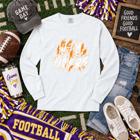 DEAUX! Tigers - LSU Premade DTF Transfer (view 1 of 2) – by Blind Dog Graphics – Premade Transfers – LSU, College Football