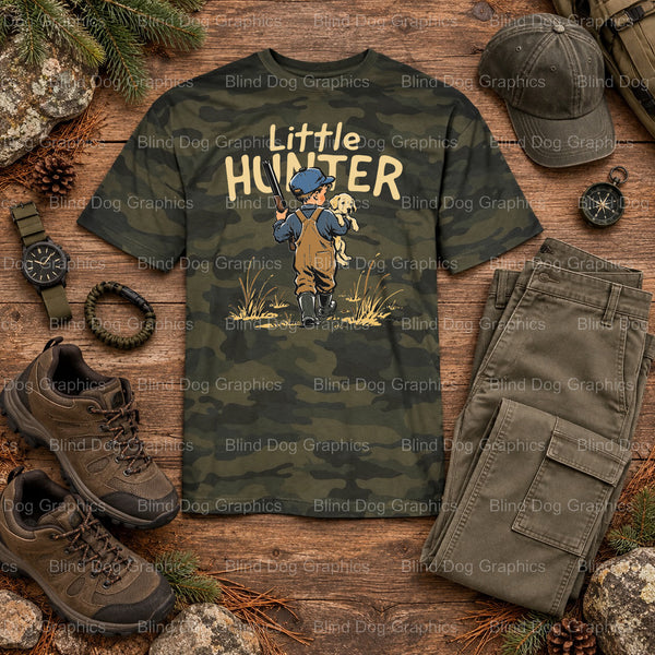 DEER CAMP - Hunting DTF Transfer (view 1 of 2) – by Blind Dog Graphics – Premade Transfers – Hunting, Outdoors