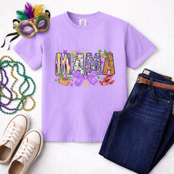 Mardi Gras Mama – Mardi Gras Premade DTF Transfer