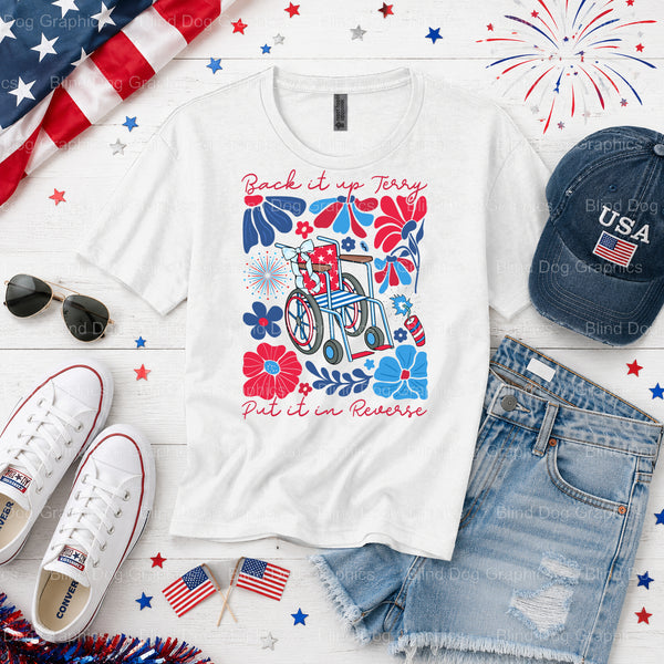 EST. 1776 FREEDOM FOURTH OF JULY – Fourth Of July DTF Transfer (view 2 of 2) – by Blind Dog Graphics – Premade Transfers –...