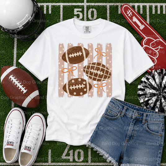 FOOTBALL IS MY FAVORITE SEASON – Football Premade DTF Transfer (view 2 of 2) – by Blind Dog Graphics – Premade Transfers –...