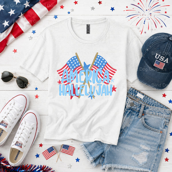 FREEDOM Eagle Flag – Fourth Of July DTF Transfer (view 2 of 2) – by Blind Dog Graphics – Premade Transfers – Fourth Of Jul...