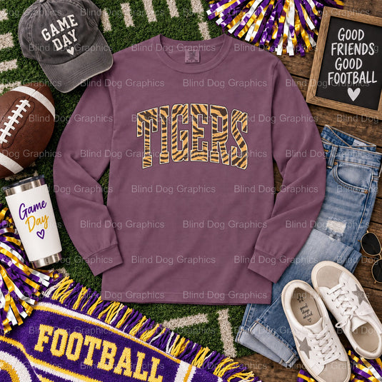 GEAUX TIGERS - LSU Premade DTF Transfer (view 1 of 2) – by Blind Dog Graphics – Premade Transfers – LSU, College Football