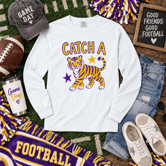 GEAUX TIGERS - LSU Premade DTF Transfer (view 1 of 2) – by Blind Dog Graphics – Premade Transfers – LSU, College Football