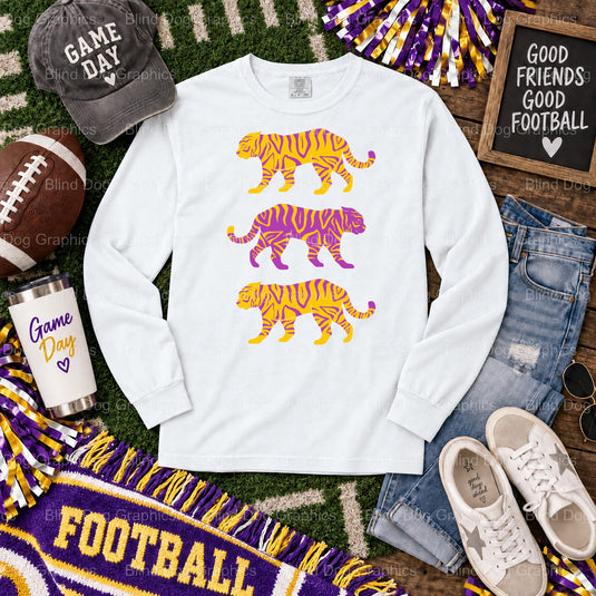 GEAUX TIGERS - LSU Premade DTF Transfer (view 1 of 2) – by Blind Dog Graphics – Premade Transfers – LSU, College Football