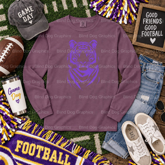 Geaux Tigers - LSU Premade DTF Transfer (view 2 of 2) – by Blind Dog Graphics – Premade Transfers – LSU, College Football