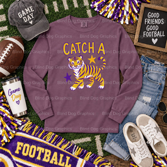 GEAUX TIGERS - LSU Premade DTF Transfer (view 2 of 2) – by Blind Dog Graphics – Premade Transfers – LSU, College Football