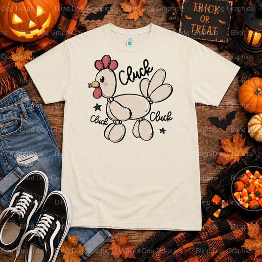 Ghost with Green Gem – Halloween Premade DTF Transfer (view 1 of 2) – by Blind Dog Graphics – Premade Transfers – Hallowee...