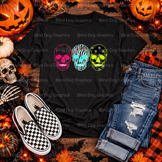Ghouls Just Wanna Have Fun – Halloween Premade DTF Transfer (view 1 of 2) – by Blind Dog Graphics – Premade Transfers – Ha...