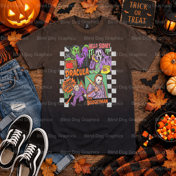 GHOULS Just Wanna Have FUN – Halloween Premade DTF Transfer (view 2 of 2) – by Blind Dog Graphics – Premade Transfers – Ha...