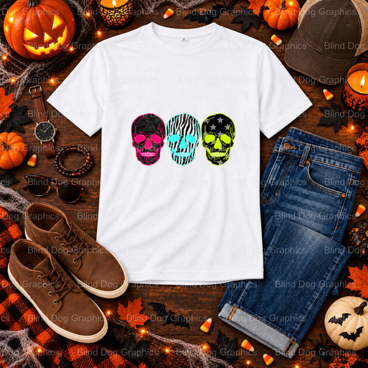 Ghouls Just Wanna Have Fun – Halloween Premade DTF Transfer (view 2 of 2) – by Blind Dog Graphics – Premade Transfers – Ha...