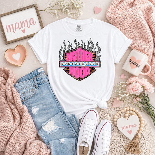 Girl Mama - Mama Premade DTF Transfer (view 1 of 2) – by Blind Dog Graphics – Premade Transfers – Mama, Mom Life