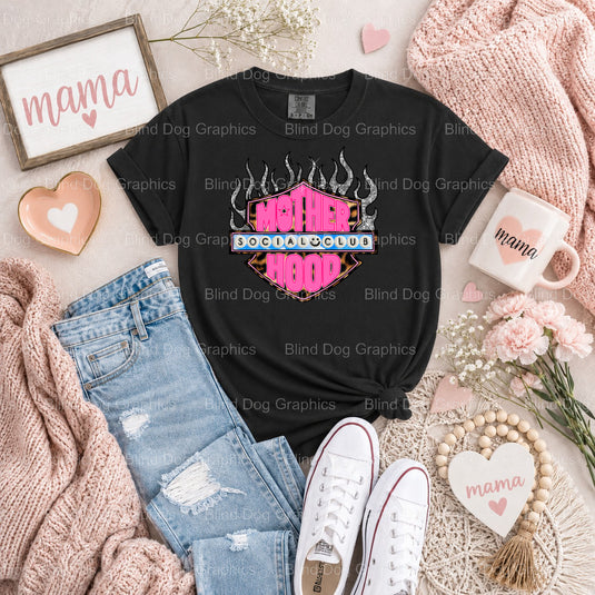 Girl Mama - Mama Premade DTF Transfer (view 2 of 2) – by Blind Dog Graphics – Premade Transfers – Mama, Mom Life