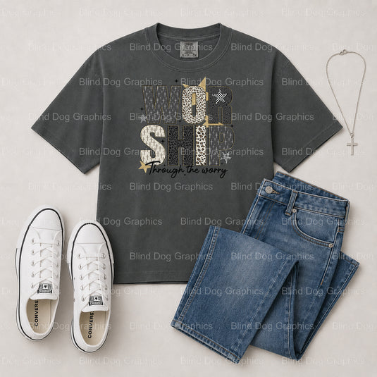 GOD IS GOOD ALL THE TIME – Christian Premade DTF Transfer (view 1 of 2) – by Blind Dog Graphics – Premade Transfers – Chri...