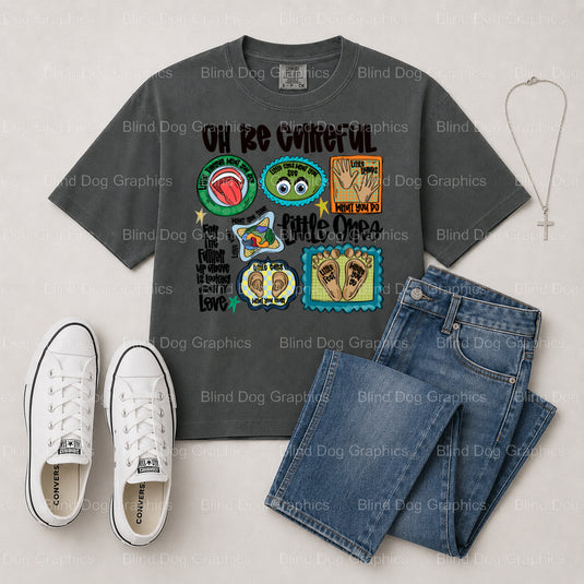 GOD IS GOOD ALL THE TIME – Christian Premade DTF Transfer (view 1 of 2) – by Blind Dog Graphics – Premade Transfers – Chri...