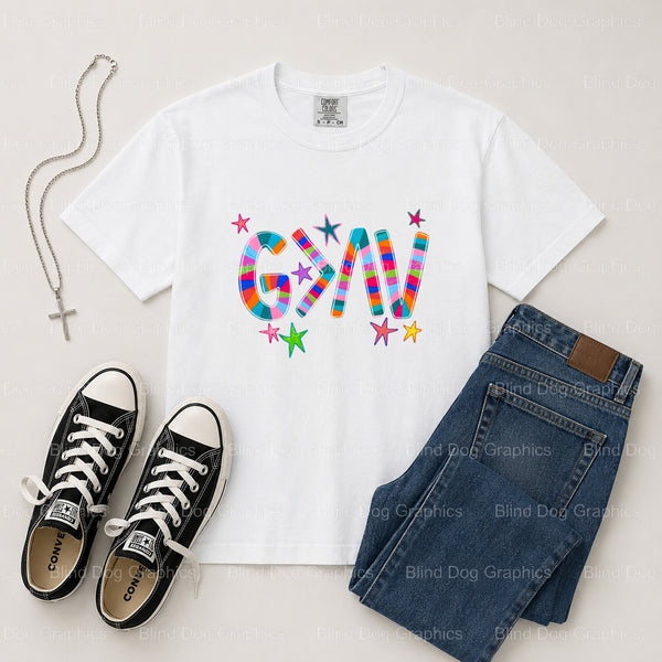 God Is Greater Than The Highs & Lows – Christian Premade DTF Transfer (view 1 of 2) – by Blind Dog Graphics – Premade Tran...