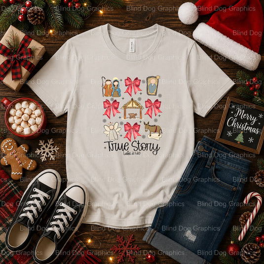 GRUMPY BUT FESTIVE – Christmas Premade DTF Transfer (view 2 of 2) – by Blind Dog Graphics – Premade Transfers – Christmas,...