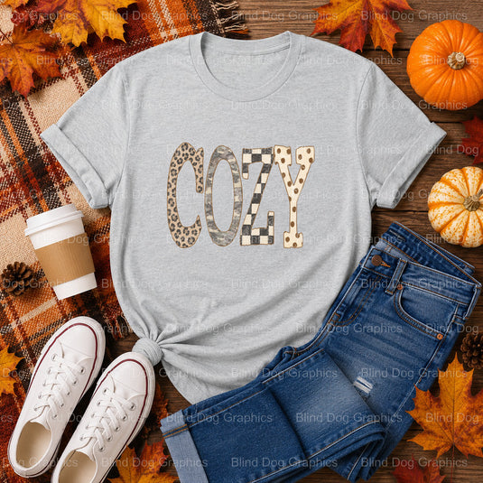 Happy Fall Y'all – Fall Premade DTF Transfer (view 2 of 2) – by Blind Dog Graphics – Premade Transfers – Fall, Thanksgiving