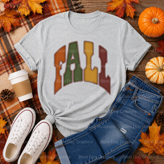 Hello Fall – Fall Premade DTF Transfer (view 1 of 2) – by Blind Dog Graphics – Premade Transfers – Fall, Thanksgiving