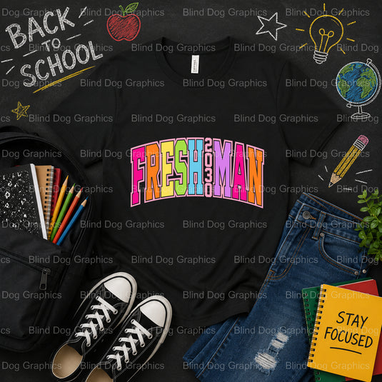 Hello Pre-K – School Premade DTF Transfer (view 1 of 2) – by Blind Dog Graphics – Premade Transfers – School DTF Transfers...