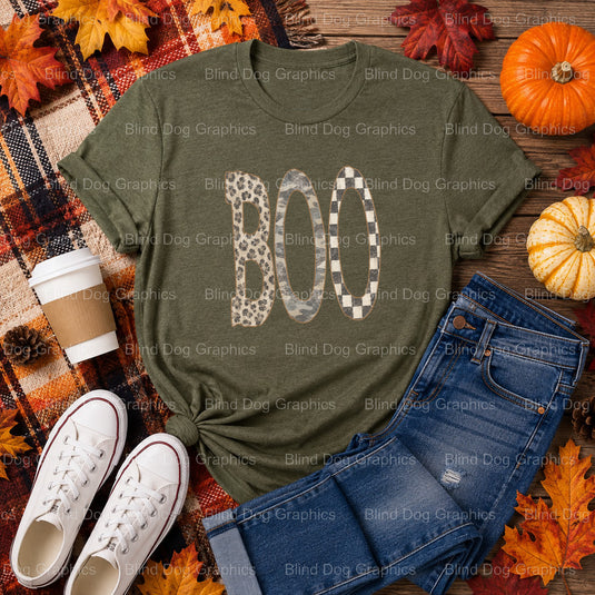 Hey Boo-tiful – Fall Premade DTF Transfer (view 2 of 2) – by Blind Dog Graphics – Premade Transfers – Fall, Thanksgiving