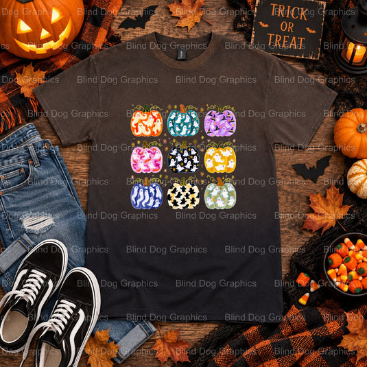 HOWDY GHOST – Halloween Premade DTF Transfer (view 2 of 2) – by Blind Dog Graphics – Premade Transfers – Halloween, DTF Tr...