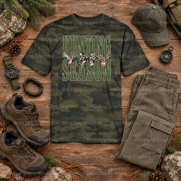 HUNTING is my therapy - Deer Buck Hunting Premade DTF Transfer (view 1 of 2) – by Blind Dog Graphics – Premade Transfers –...
