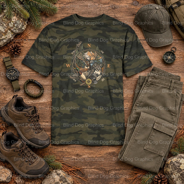 HUNTING LIFE - Hunting DTF Transfer (view 1 of 2) – by Blind Dog Graphics – Premade Transfers – Hunting, Outdoors