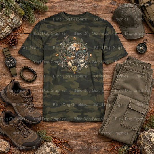 HUNTING LIFE - Hunting DTF Transfer (view 1 of 2) – by Blind Dog Graphics – Premade Transfers – Hunting, Outdoors