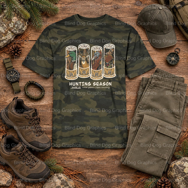 Hunting Season Opening Day Est. 1978 - Deer Hunter Premade DTF Transfer (view 2 of 2) – by Blind Dog Graphics – Premade Tr...