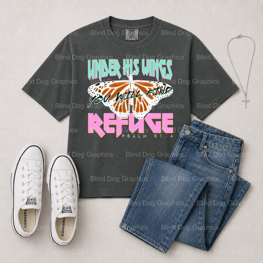 I AM A CHILD OF GOD – Christian Premade DTF Transfer (view 1 of 2) – by Blind Dog Graphics – Premade Transfers – Christian...