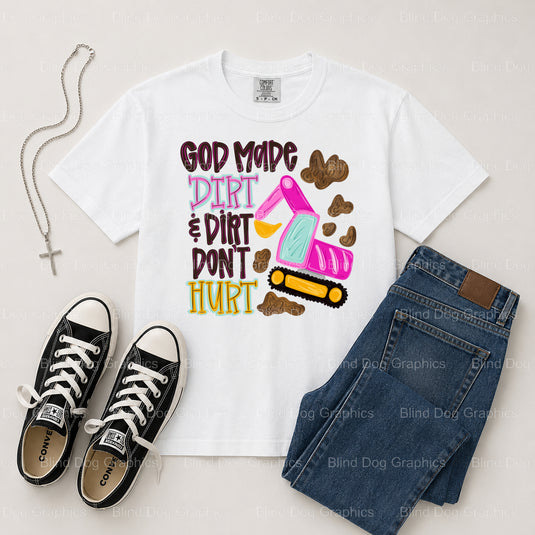 I AM THE WAY THE TRUTH AND THE LIFE – Christian Premade DTF Transfer (view 1 of 2) – by Blind Dog Graphics – Premade Trans...