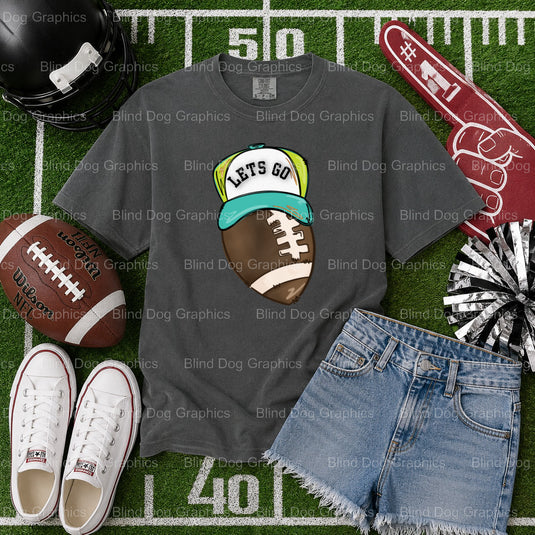 I'D RATHER BE AT THE GAME – Football Premade DTF Transfer (view 1 of 2) – by Blind Dog Graphics – Premade Transfers – Foot...