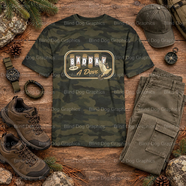 I'M A DAD & A HUNTER NOTHING SCARES ME - Hunting DTF Transfer (view 1 of 2) – by Blind Dog Graphics – Premade Transfers –...