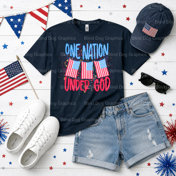 I'M JUST HERE FOR THE FIREWORKS – Fourth Of July DTF Transfer (view 2 of 2) – by Blind Dog Graphics – Premade Transfers –...