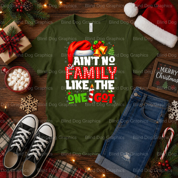 I'M ONLY A MORNING PERSON ON CHRISTMAS – Christmas Premade DTF Transfer (view 1 of 2) – by Blind Dog Graphics – Premade Tr...