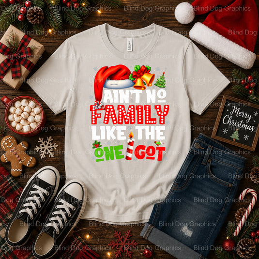 I'M ONLY A MORNING PERSON ON CHRISTMAS – Christmas Premade DTF Transfer (view 2 of 2) – by Blind Dog Graphics – Premade Tr...
